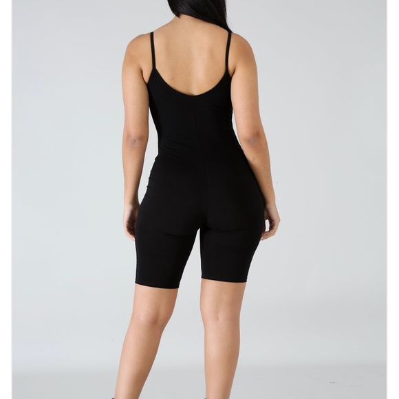 *New* Biker Short Jumpsuit - Picture 4 of 4